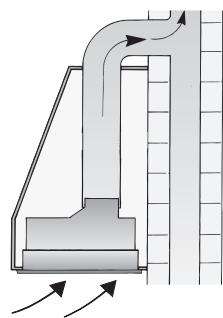BOSCH DHL 535C/03 - INSTALLATION INSTRUCTIONS - Funcioncimiento con evacuación del aire al exterior - 3