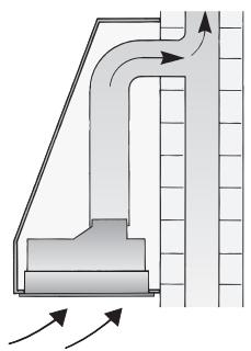 BOSCH DHL 535C/03  - INSTALLATION INSTRUCTIONS - Evacuation de l'air à l'extérieur - 2