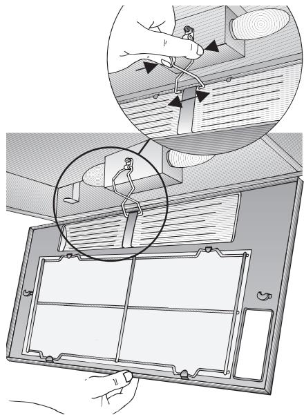 BOSCH DHL 535C/03 - INSTALLATION INSTRUCTIONS - Extractor hoods with a filter mat: - 2