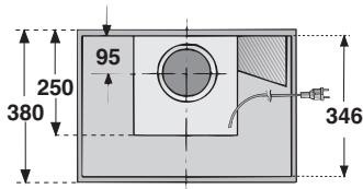 BOSCH DHL 535C/03 - INSTALLATION INSTRUCTIONS - Für den Einbau mussen je nach Variente folgende Ausschnittte vorhanden sein: - 6