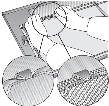 BOSCH DHL 535C/03 - INSTALLATION INSTRUCTIONS - En las campanas extractoras con una esterilla: - 3