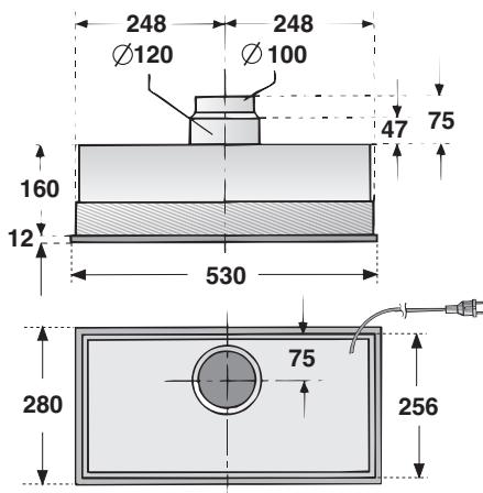 BOSCH DHL 535C/03 - INSTALLATION INSTRUCTIONS - Für den Einbau mussen je nach Variente folgende Ausschnittte vorhanden sein: - 2