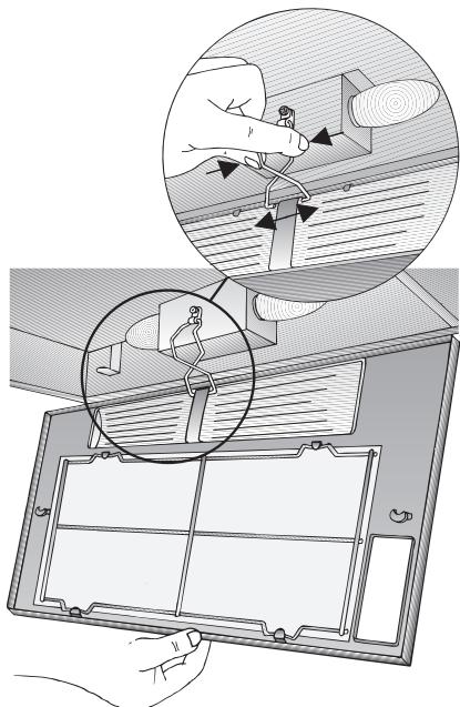 BOSCH DHL 535C/03 - INSTALLATION INSTRUCTIONS - Nos exaustores com uma esteira de;. falto: - 2