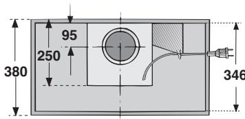 BOSCH DHL 535C/03 - INSTALLATION INSTRUCTIONS - Für den Einbau mussen je nach Variente folgende Ausschnittte vorhanden sein: - 10