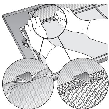 BOSCH DHL 535C/03 - INSTALLATION INSTRUCTIONS - Per cappe aspiranti con una stuoia filtrante: - 3