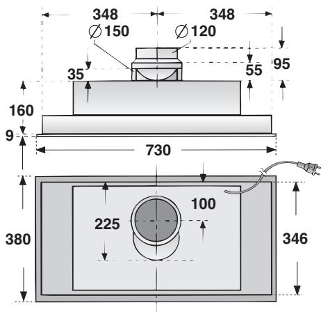 BOSCH DHL 535C/03  - INSTALLATION INSTRUCTIONS - Pour obtenir un rendement d'aspiration optimal - 8