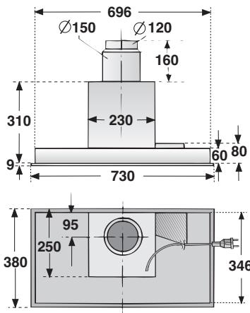 BOSCH DHL 535C/03 - INSTALLATION INSTRUCTIONS - Per l'ottimale efficacia di aspirazione - 8