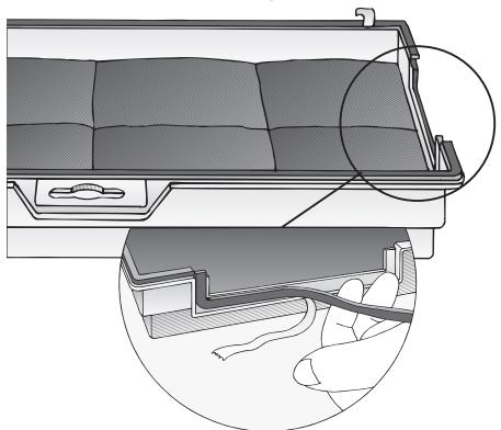 BOSCH DHL 535C/03 - INSTALLATION INSTRUCTIONS - Extractor hoods with two filter cartridges: - 2