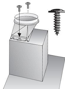 BOSCH DHL 535C/03 - INSTALLATION INSTRUCTIONS - Dunstabzugshauben mit rechteckigem Luftaustritt: - 1