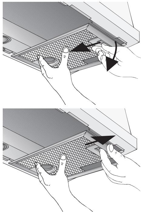BOSCH DHL 535C/03 - INSTALLATION INSTRUCTIONS - Nos exaustores com两大 cassetes de过滤: - 1