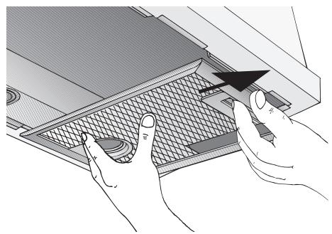 BOSCH DHL 535C/03 - INSTALLATION INSTRUCTIONS - Bei Dunstabzugshauben mit zwei Filterkassetten: - 2
