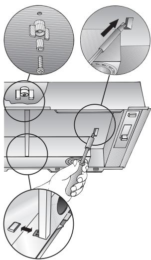 BOSCH DHL 535C/03 - INSTALLATION INSTRUCTIONS - Bei Dunstabzugshauben mit zwei Filterkassetten: - 1