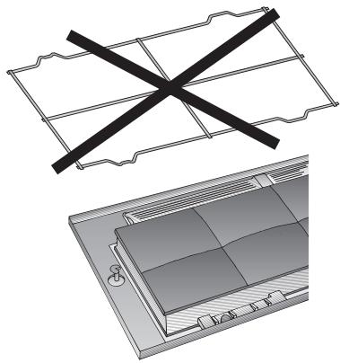 BOSCH DHL 535C/03 - INSTALLATION INSTRUCTIONS - Extractor hoods with a filter mat: - 1