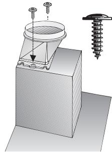 BOSCH DHL 535C/03 - INSTALLATION INSTRUCTIONS - Exaustores com saía de ar por una conduita rectangular: - 1