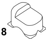 CHAMBERLAIN TPD10 - ACCESSIONS D'INSTALLATION DISponibles - 6