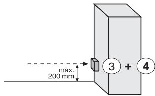 CHAMBERLAIN TPD10 - TYPISCHE CONSTRUCTIE VAN EEN INSTALLATIE: - 3
