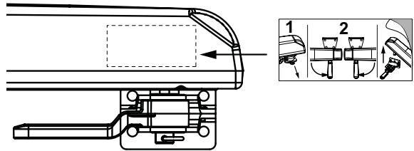 CHAMBERLAIN TPD10 - ONTGRENDELEN / HANDMATIGE BEDIENING VAN HET HEK - 1