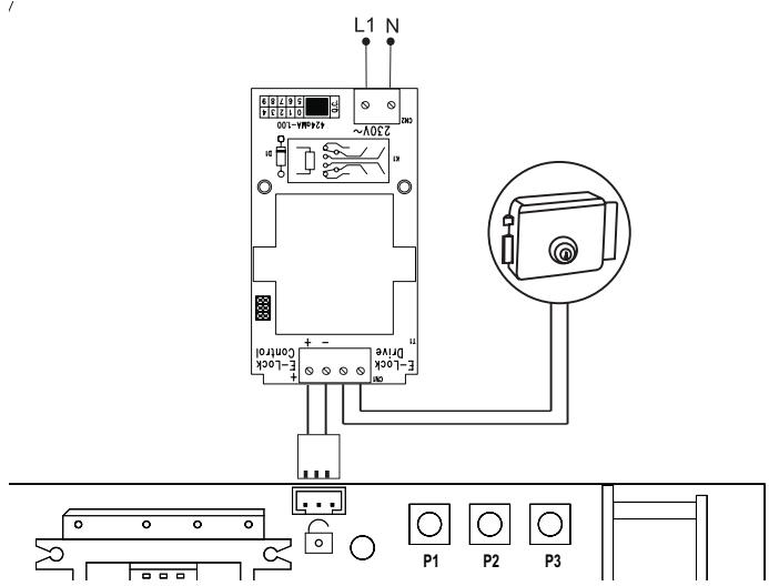 CHAMBERLAIN TPD10 - KONTAKTLEISTE (OPTIONAL) - 2
