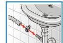 BOSCH WVH28360FF - Evacuation dans un tuyau en PVC avec manchon en caoutchouc: - 5