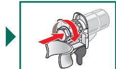 BOSCH WVH28360FF - Mise en place des brides de transport: - 3