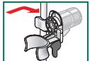 BOSCH WVH28360FF - Mise en place des brides de transport: - 2