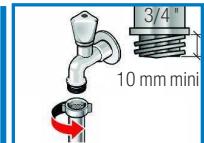BOSCH WVH28360FF - Arrivée d'eau - 2