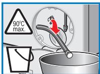 BOSCH WVH28360FF - Nettoyez the filtre: - 3
