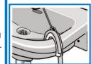 BOSCH WVH28360FF - Evacuation dans un tuyau en PVC avec manchon en caoutchouc: - 4