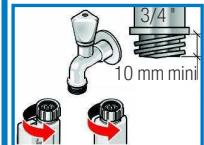 BOSCH WVH28360FF - Arrivée d'eau - 3
