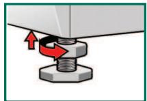BOSCH WVH28360FF - Mise à niveau du lave-linge séchant avec un niveau à bulle. - 3