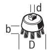 BOSCH PWS850 - Ferramentas abrasivas admissiveis - 1