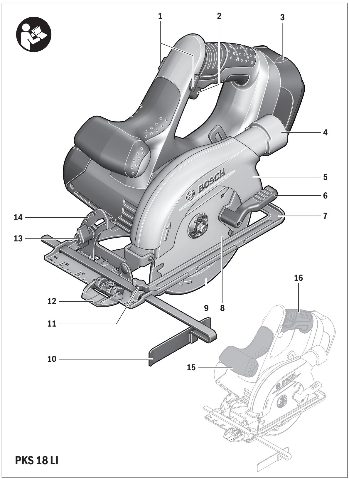 BOSCH PKS18LI - BOSCH - 2