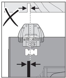 BOSCH PKS18LI - Cutting Marks (see figure E) - 1
