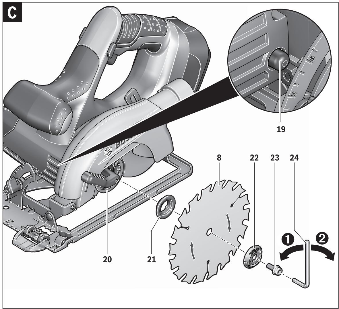 BOSCH PKS18LI - BOSCH - 5