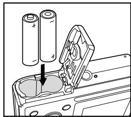 ACER CI-8330 - Insertion des piles - 1