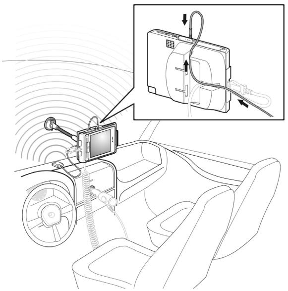 ACER E300 - Précautions du support de voiture - 1