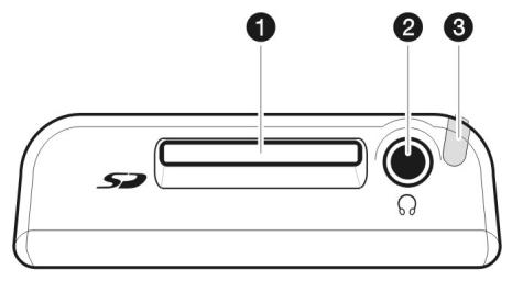 ACER E300 - Vues supérieure et inférieure - 1
