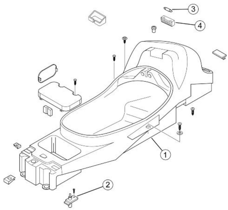 PIAGGIO XEVO - Helmet bay - 1