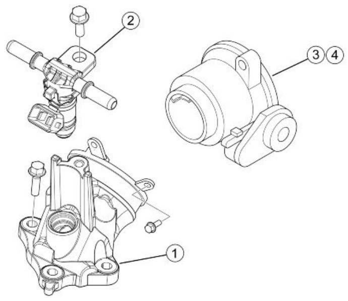 PIAGGIO XEVO - Butterfly valve - 1