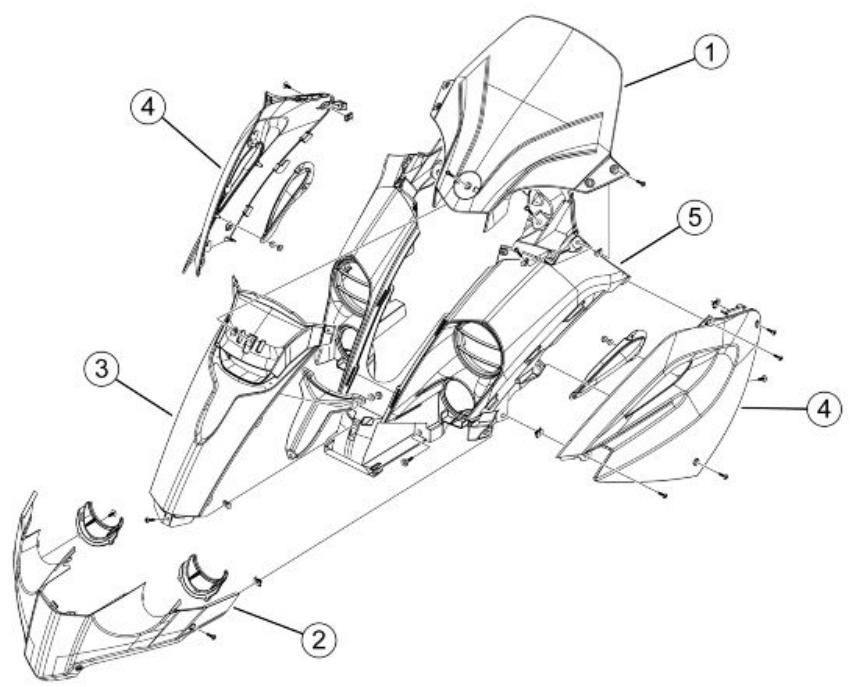 PIAGGIO XEVO - Cylinder assay. - 1