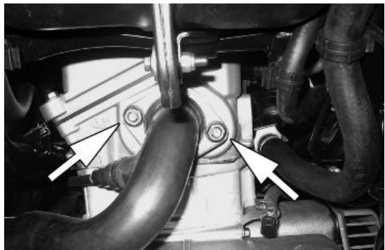 PIAGGIO XEVO - Exhaust assay. Removal - 1