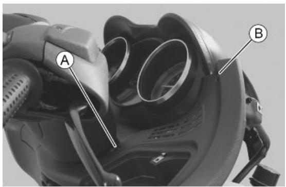 PIAGGIO XEVO - Analogue instrument panel support - 2