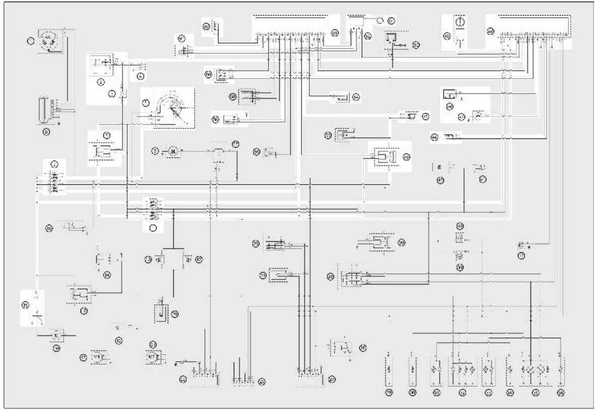 PIAGGIO XEVO - Level indicators and enable signals section - 1