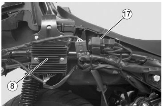 PIAGGIO XEVO - Components arrangement - 4