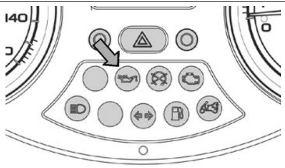 PIAGGIO XEVO - Oil pressure warning light - 1