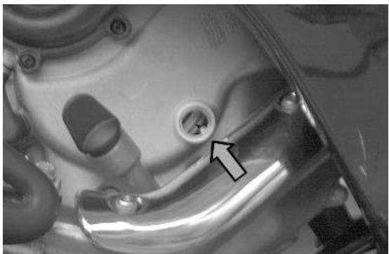 PIAGGIO XEVO - Checking the ignition timing - 1
