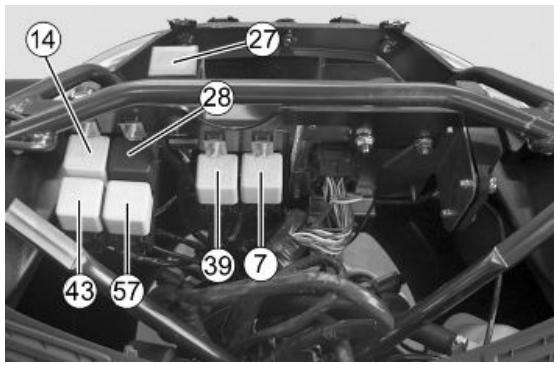 PIAGGIO XEVO - Components arrangement - 3