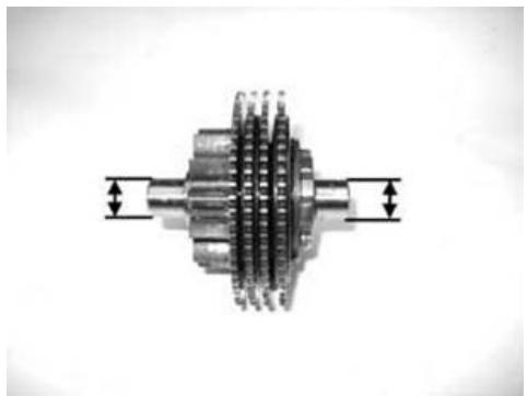 PIAGGIO XEVO - Intermediate gear - 1