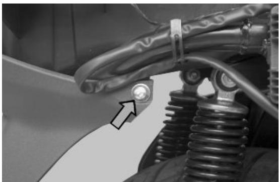 PIAGGIO XEVO - License plate holder - 1