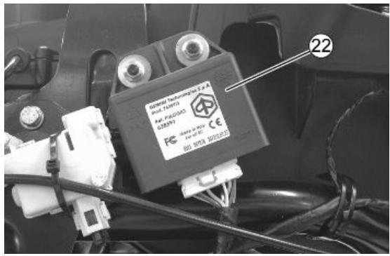 PIAGGIO XEVO - Components arrangement - 7